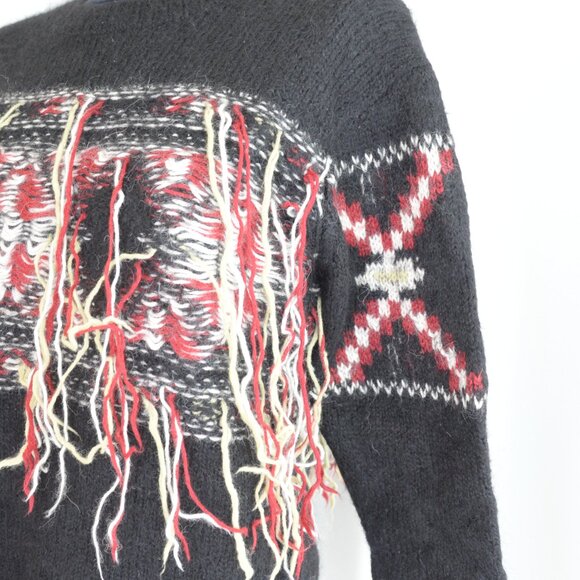 Isabel Marant Black and Red Sweater - Picture 5 of 7